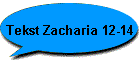 Tekst Zacharia 12-14
